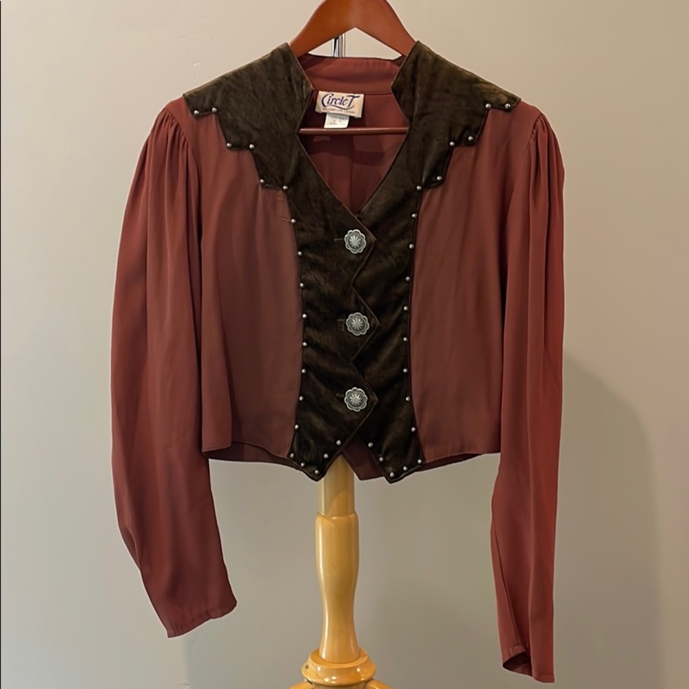 Vintage western Circle T shirt